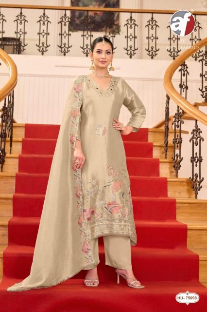 Anju fabrics HU 75098 kurti wholesaler in ramesh park